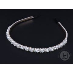 Gyöngyös több soros hajpánt 