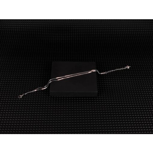 Bokalánc, 2 soros kígyólánc arany és ezüst színben