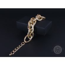 Karkötő 2 fajta hangsúlyos láncból készült 