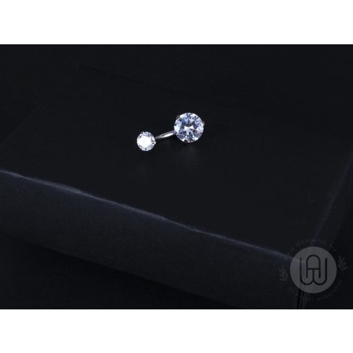 Piercing két kővel