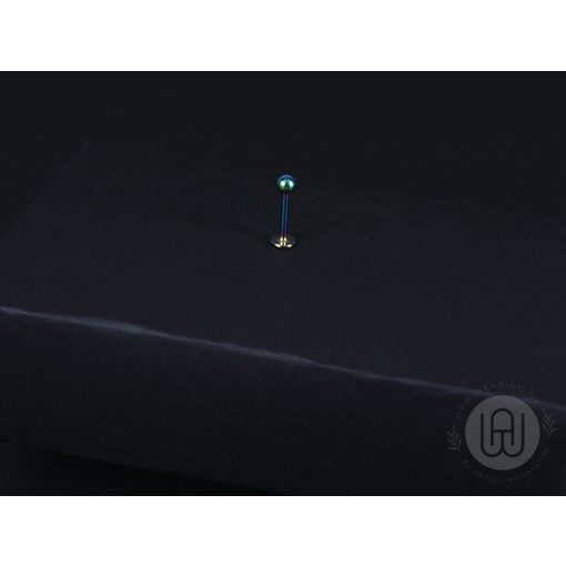 Piercing egyszerű gömb fejjel, ezüst színben