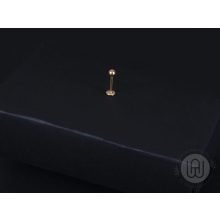 Piercing egyszerű gömb fejjel, ezüst színben