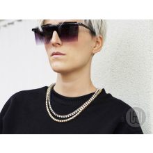 Iced out tennis chain