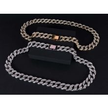 Iced out miami curb chain