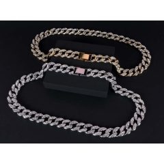 Iced out miami curb chain