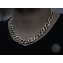 Iced out miami curb chain