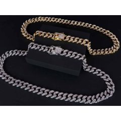 Full Iced out miami curb chain