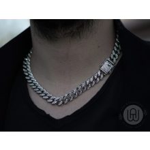 Full Iced out miami curb chain