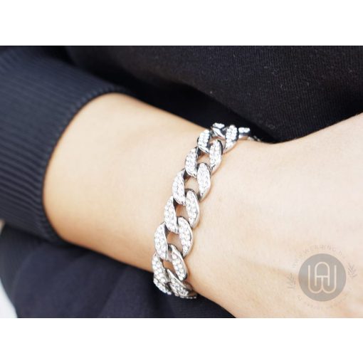 Iced out curb miami karkötő