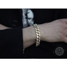 Iced out curb miami karkötő