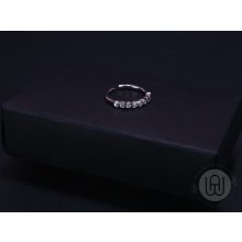 Gyűrű sor köves elegáns díszítéssel