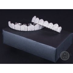 Fog grillz pár ezüst színben 