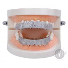 Fog grillz pár ezüst színben 