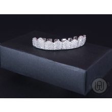 Fog grillz alsó, felső sor külön ezüst színben 