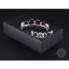 Fog grillz pár arany és ezüst színben vámpír fog 