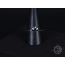 Gyűrű, ezüst, hercegnői kívánság