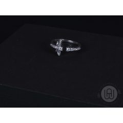 Gyűrű, ezüst, szerencse szitakötő