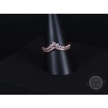 Gyűrű, ezüst, fenséges csillogás