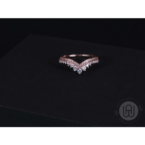 Gyűrű, ezüst, fenséges csillogás