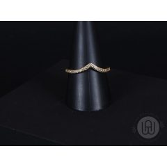 Gyűrű, ezüst, csillogó kívánság