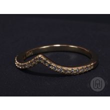 Gyűrű, ezüst, csillogó kívánság