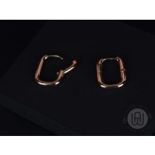 Fülbevaló, egyszerű ovális formával