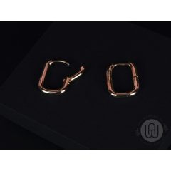 Fülbevaló, egyszerű ovális formával