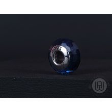 Charm, kék ócán gyöngy