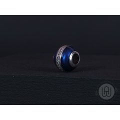 Charm, szikrázó éjkék gyöngy