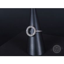 Gyűrű, ezüst, glória