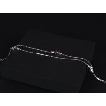 Bokalánc, ezüst, gömb és csillag