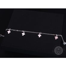 Bokalánc, ezüst, pikk medállal