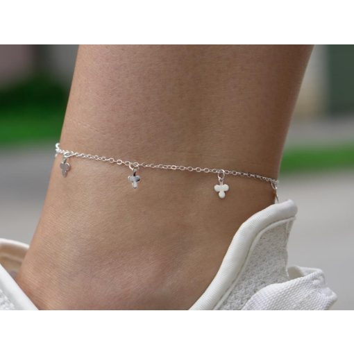 Bokalánc, ezüst, pikk medállal