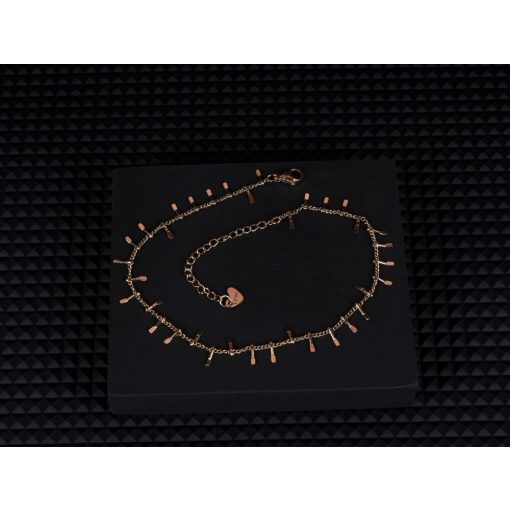 Bokalánc, tüskés lánc arany színben