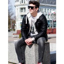 Karóra prémium fehér számlappal, férfi, Hannah Martin® 