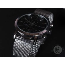 Karóra prémium fekete számlappal, férfi, Hannah Martin® 