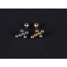 Fül piercing, gömb kereszt