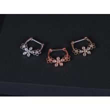 Karika, egyenes szegmens zárral, 3 színben