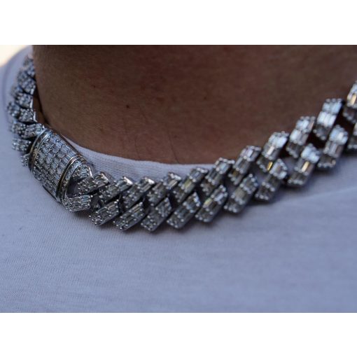 Full baguette iced out California chain