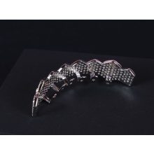 Fog grillz felső sor, ezüst és rózsaszín színben 