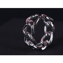 Gyűrű, láncos mintával, 2 színben