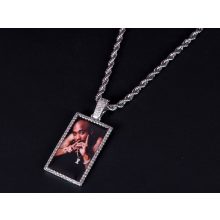 Ice medál téglalap alakú  (egyedi)