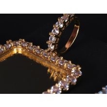 Ice medál téglalap alakú  (egyedi)