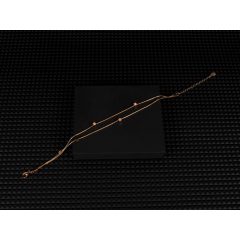 Bokalánc, ezüst, kocka medálos