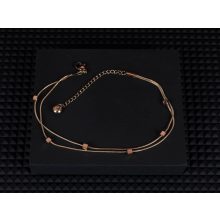 Bokalánc, ezüst, kocka medálos