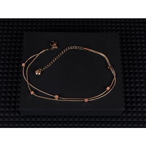 Bokalánc, ezüst, kocka medálos