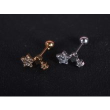 Fül piercing, csillag trió 2 féle színben