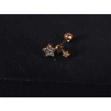 Fül piercing, csillag trió 2 féle színben