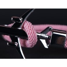 Karkötő, aviator zsinór rózsaszín színben