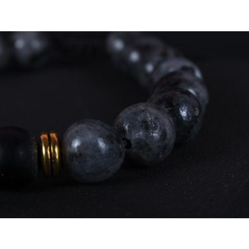 Karkötő, lávakő gyöngy, warrior